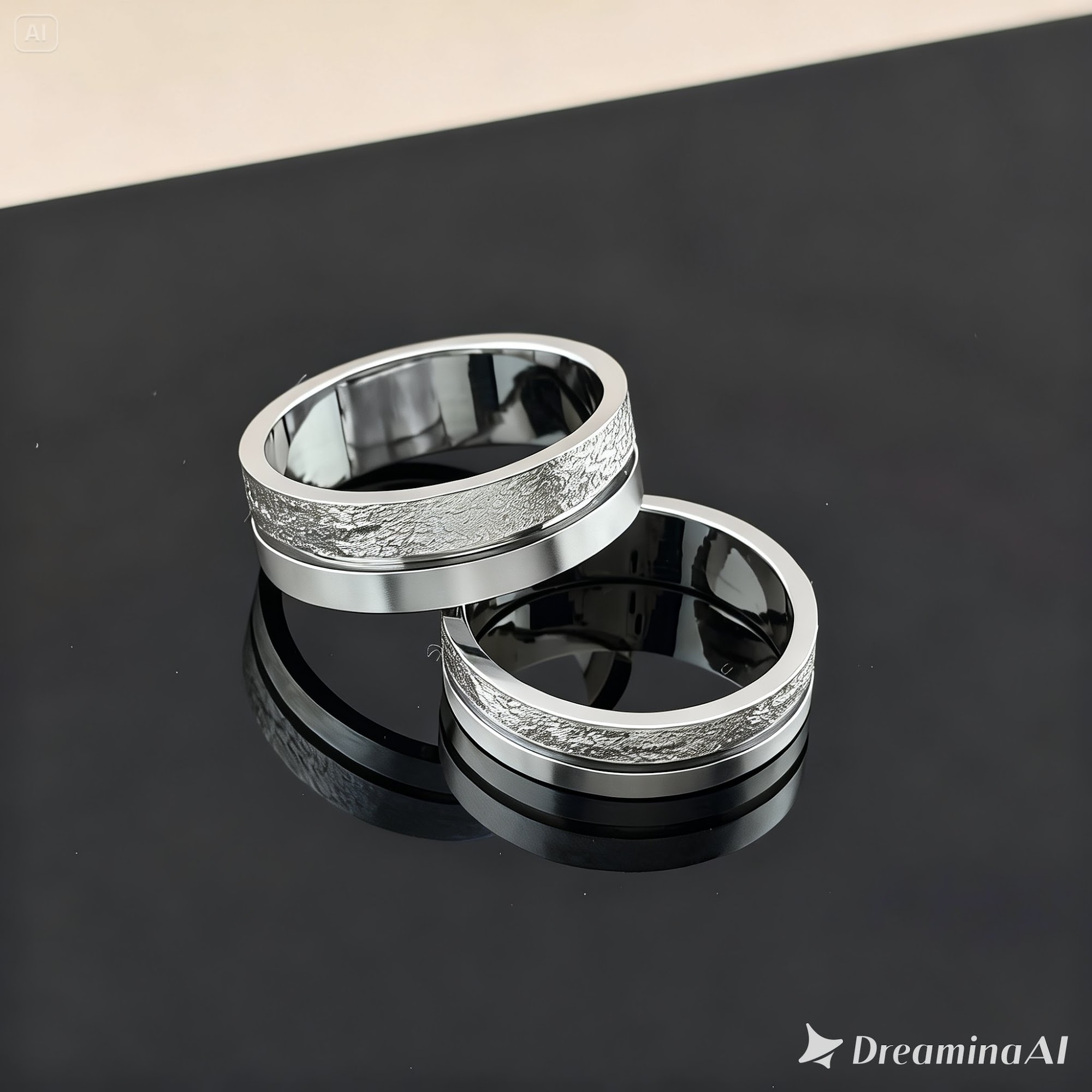 Alternative view of Nhẫn Đôi Timeless Touch
