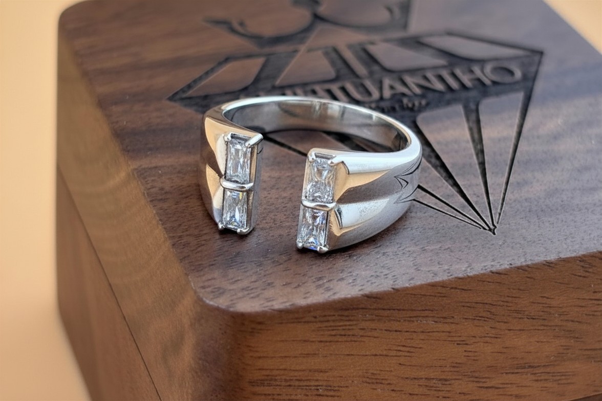 Nhẫn Nữ Thời Trang Modern Edge